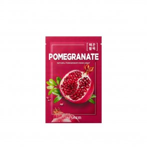 CERCA DE LA FECHA DE CADUCIDADThe Saem Natural Pomegranate Mask Sheet 21ml