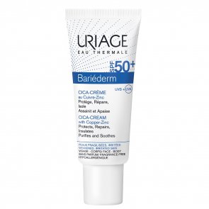 Uriage Bariéderm Repairing Cica-Cream with Cu-Zn SPF50+ 40ml