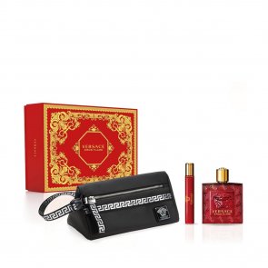 GIFT SET:Versace Eros Flame Eau de Parfum 100ml Coffret