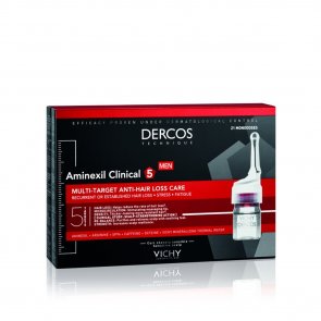 Vichy Dercos Aminexil Clinical 5 Anti-Hair Loss Ampoules Men