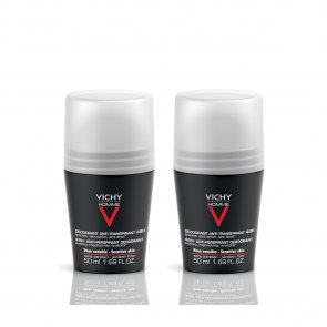 PROMOTIONAL PACK: Vichy Homme Anti-Perspirant Soothing Deodorant 48h 50mlx2