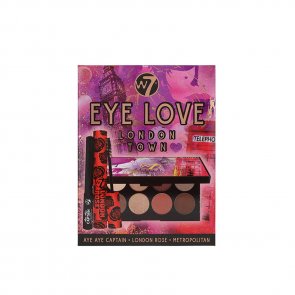 GIFT SET:W7 Makeup Eye Love London Town Gift Set