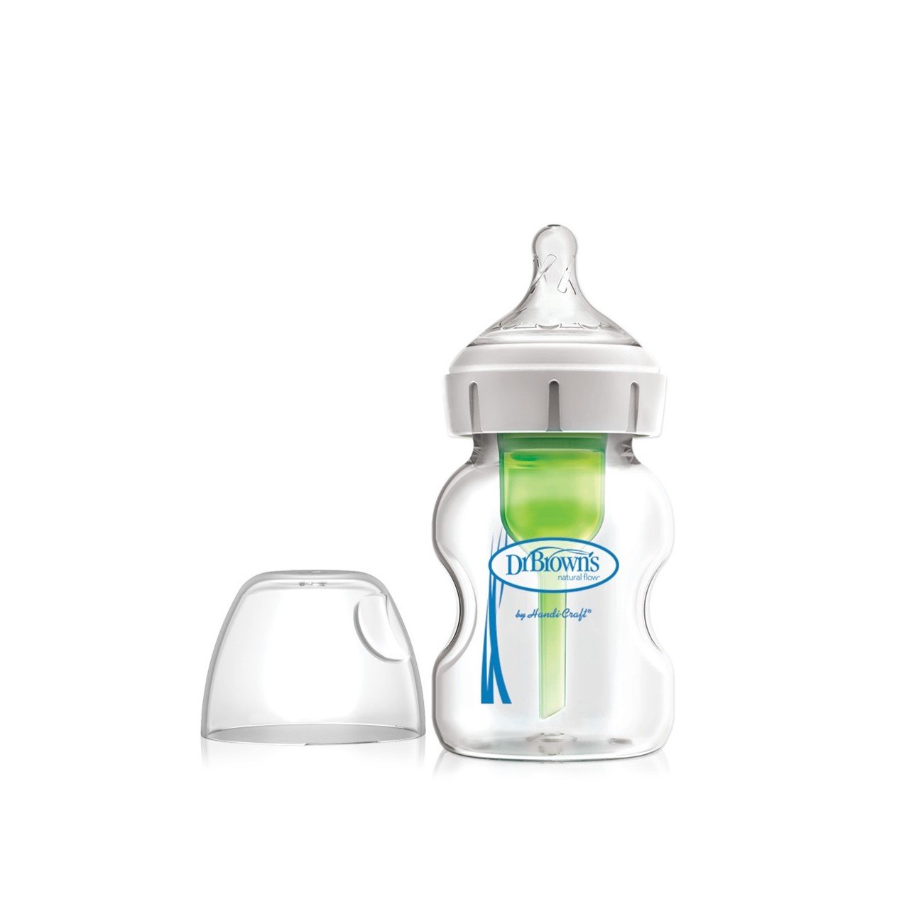 Buy Dr. Brown's Options+ Anti-Colic Wide-Neck Glass Bottle 0m+ 150ml ·  Seychelles