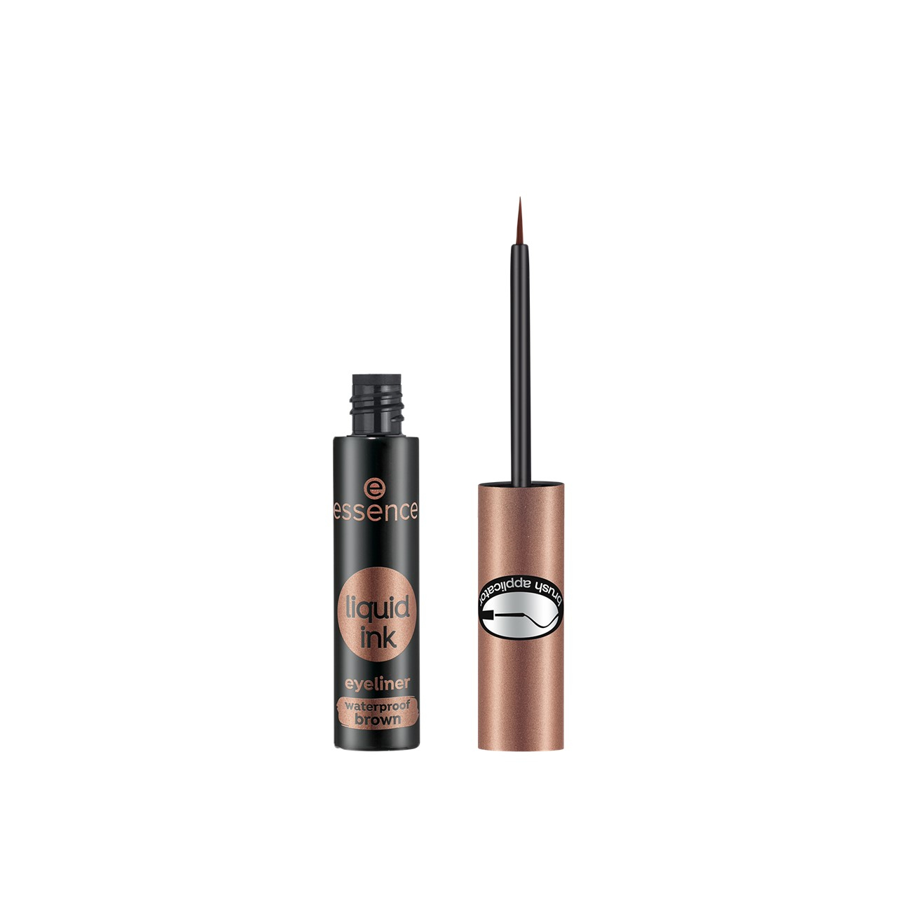 Buy essence Liquid Ink Waterproof Eyeliner (0.10fl 02 oz) Brown Ash USA · 3ml