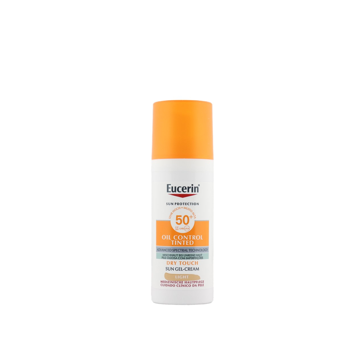 Eucerin Sun Oil Control Tinted Gel-Cream Dry Touch SPF50+