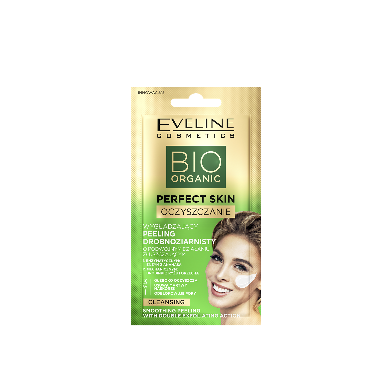 Buy Eveline Cosmetics Bio Organic Perfect Skin Cleansing Smoothing ...
