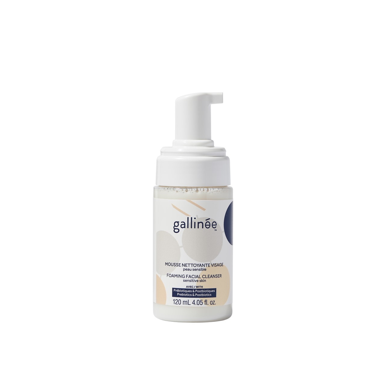 Gallinée Prebiotic Foaming Facial Cleanser 120ml