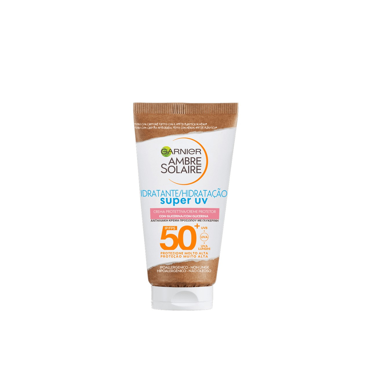 Buy Garnier Ambre SPF50+ oz) (1.69fl · USA Cream Super Protection Hydrating 50ml Solaire UV