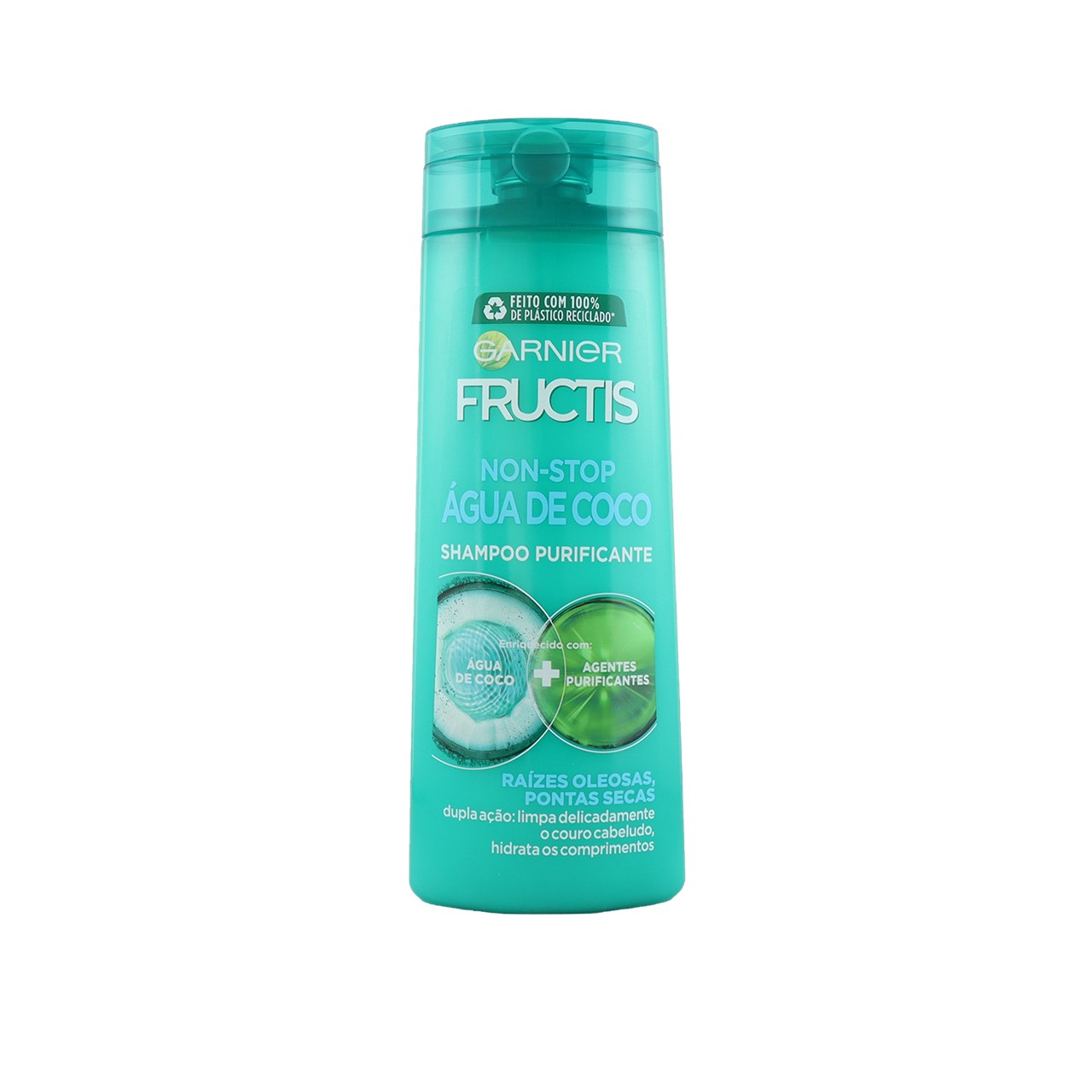 Buy Garnier 400ml Fructis Coconut (13.53fl USA Purifying Shampoo Stop Water Pure Non · oz)