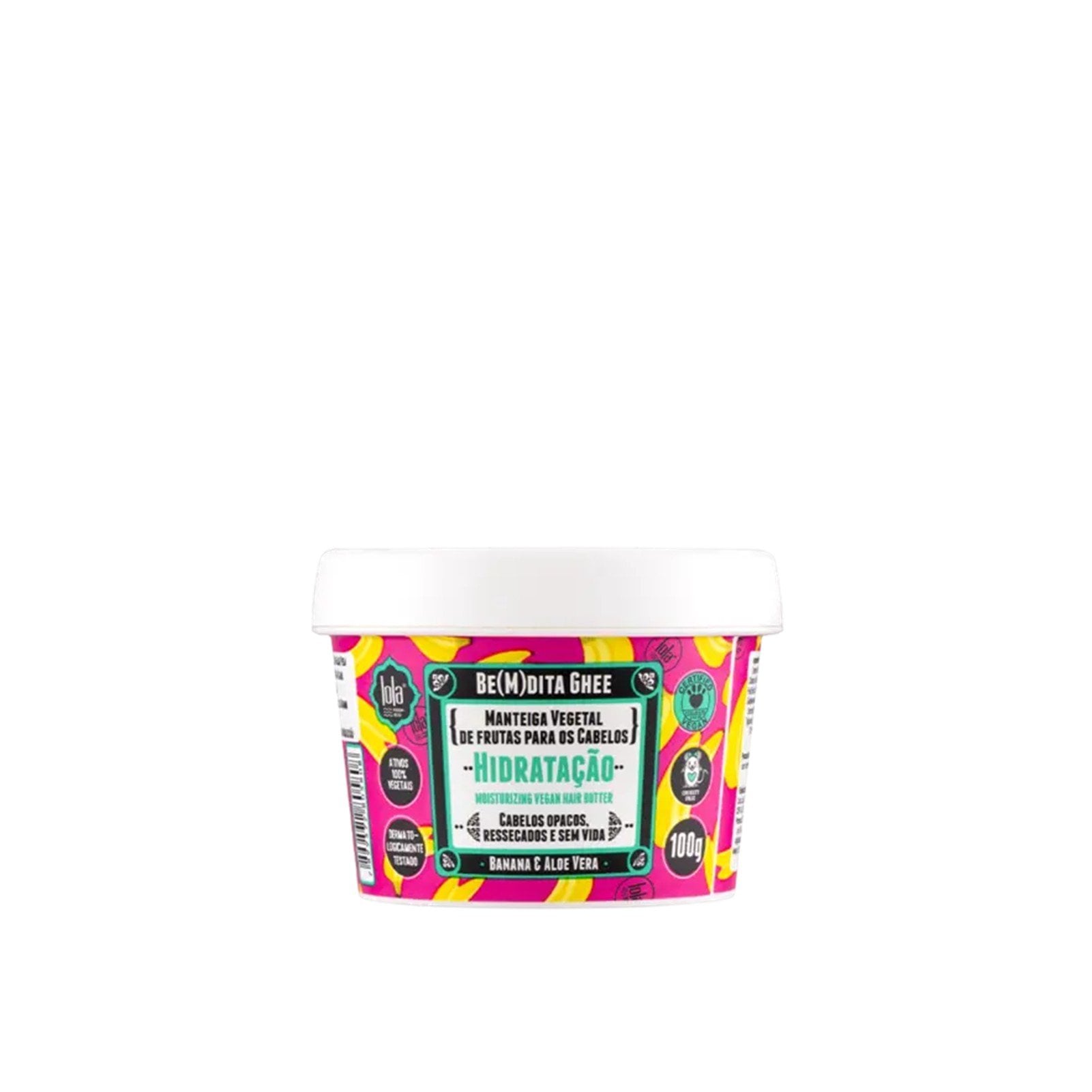 Lola Cosmetics Be(m)dita Ghee Moisturizing Vegan Hair Butter 100g (3.5oz)  USA