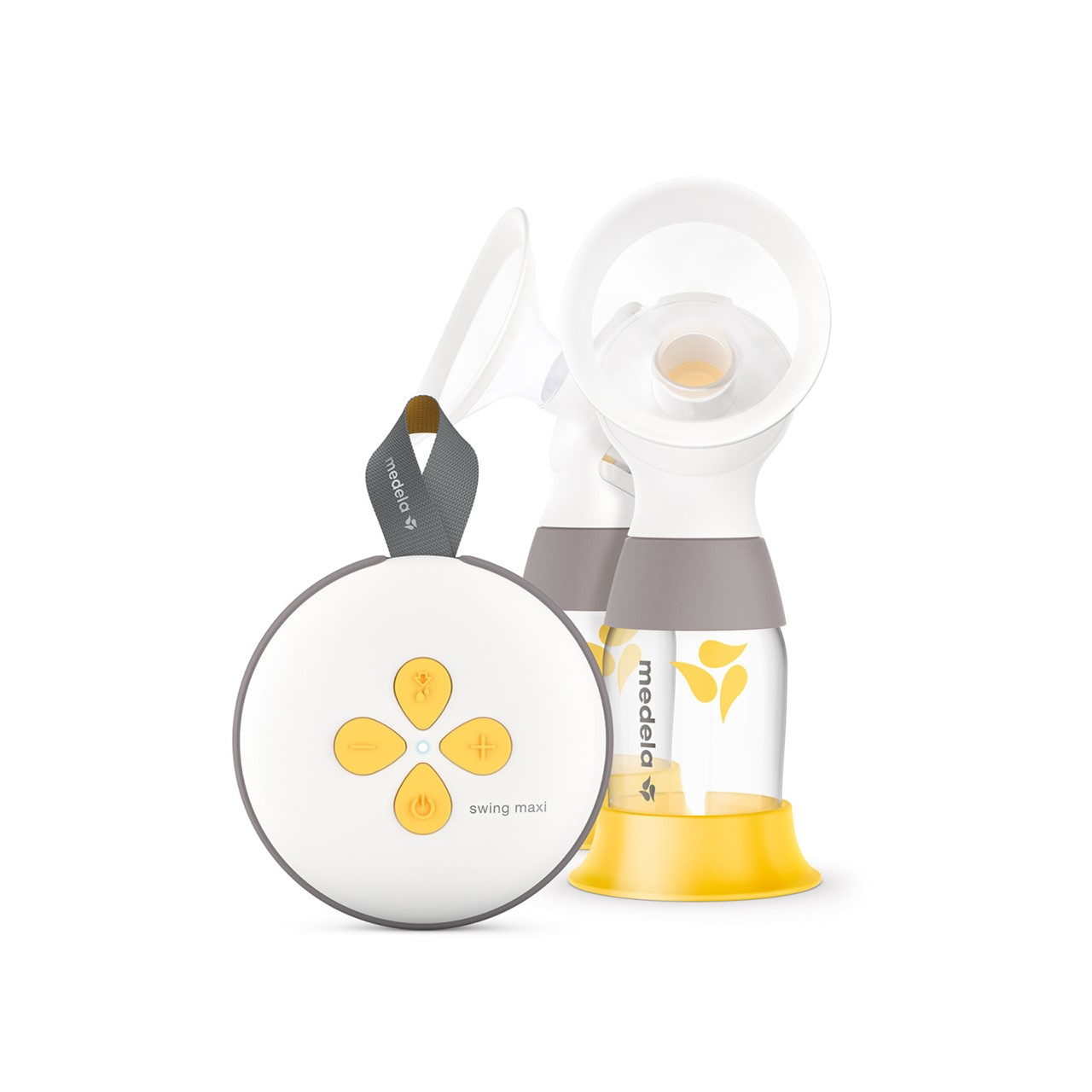 Medela Breast Pump | Swing Maxi Double Electric | Portable Breast Pump |  USB-C Rechargeable | Bluetooth | Closed System