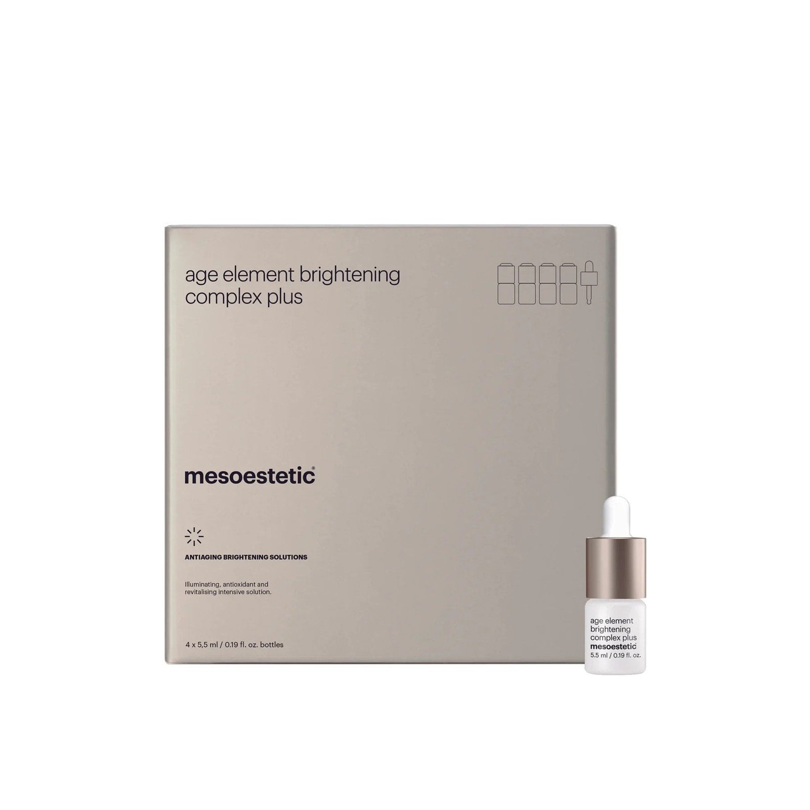 Mesoestetic Age Element Brightening Complex Plus 4x5.5ml (4x0