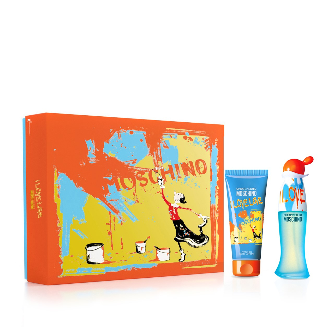 Buy Moschino I Chic Toilette (1.0fl Coffret 30ml Eau Love & Love de Cheap USA · oz)