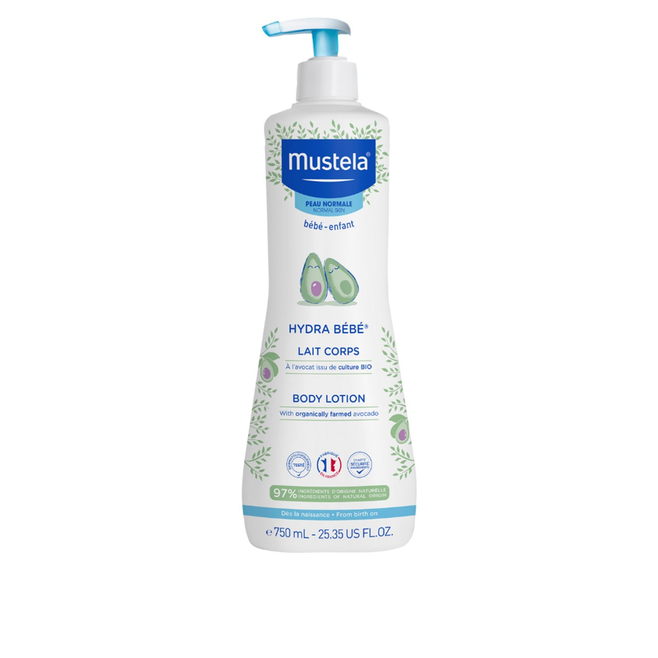 Mustela Baby Pack Limpieza de agua sin enjuague 750ml + Giants Mochila