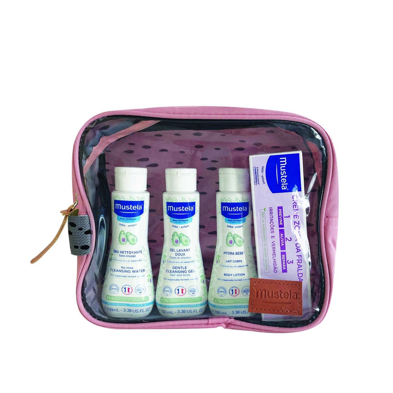 Acquista Mustela Essential Kit 4 Products for Babies Newborns Travel Sizes  Pink · Italia