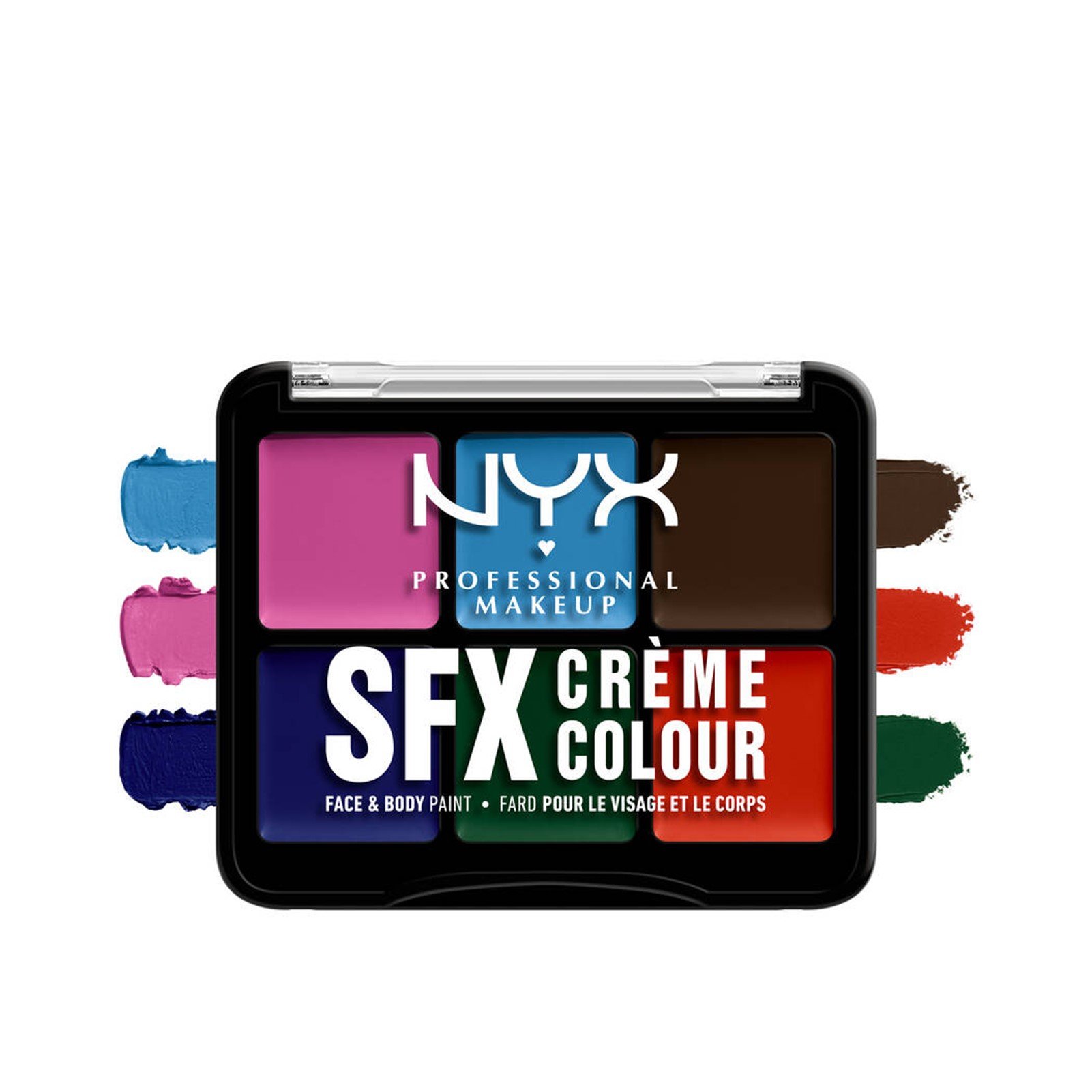 NYX Pro Makeup SFX Face and Body Paint Palette 02 Secondary Colors