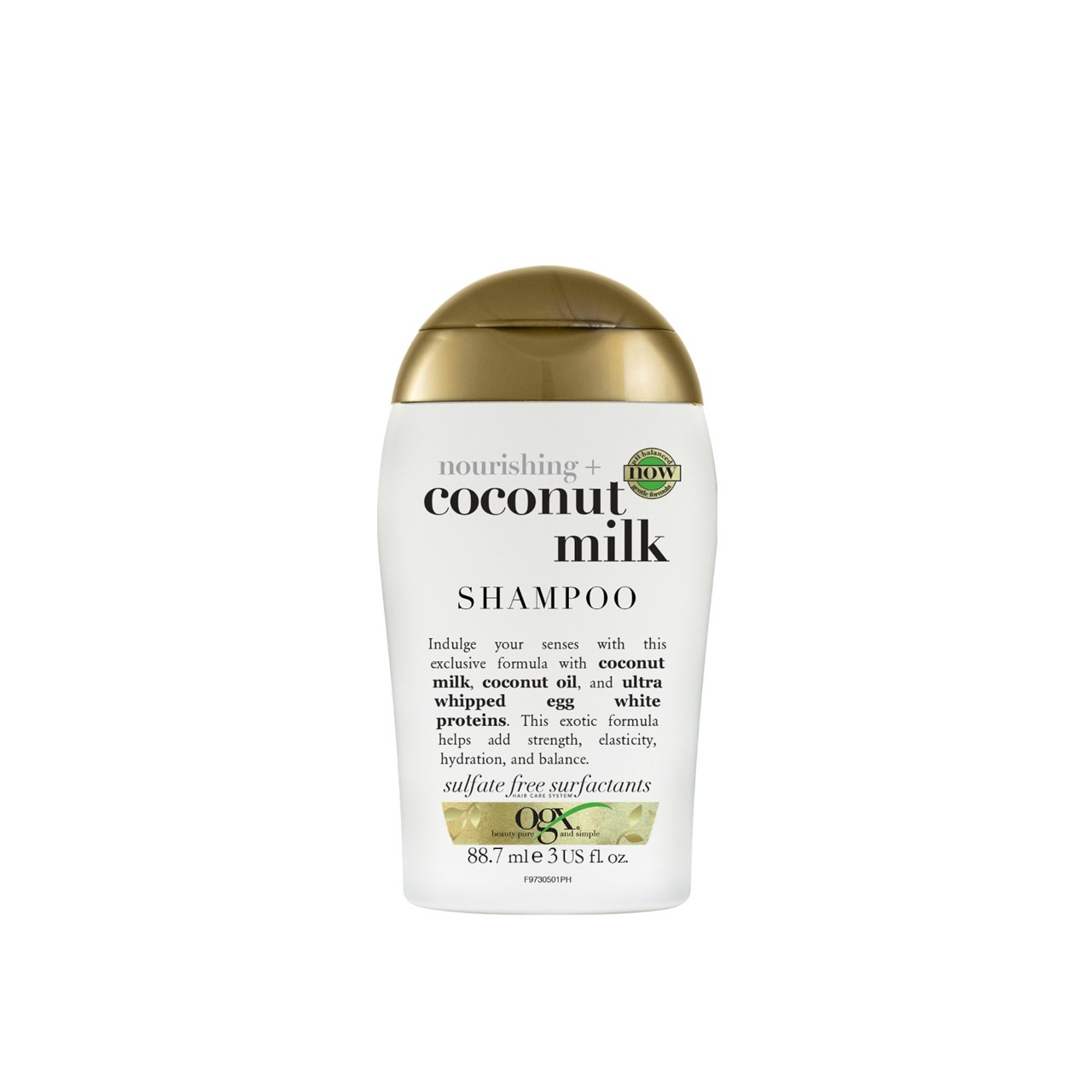 OGX Nourishing + Coconut Milk Shampoo 88.7ml (3 fl oz)