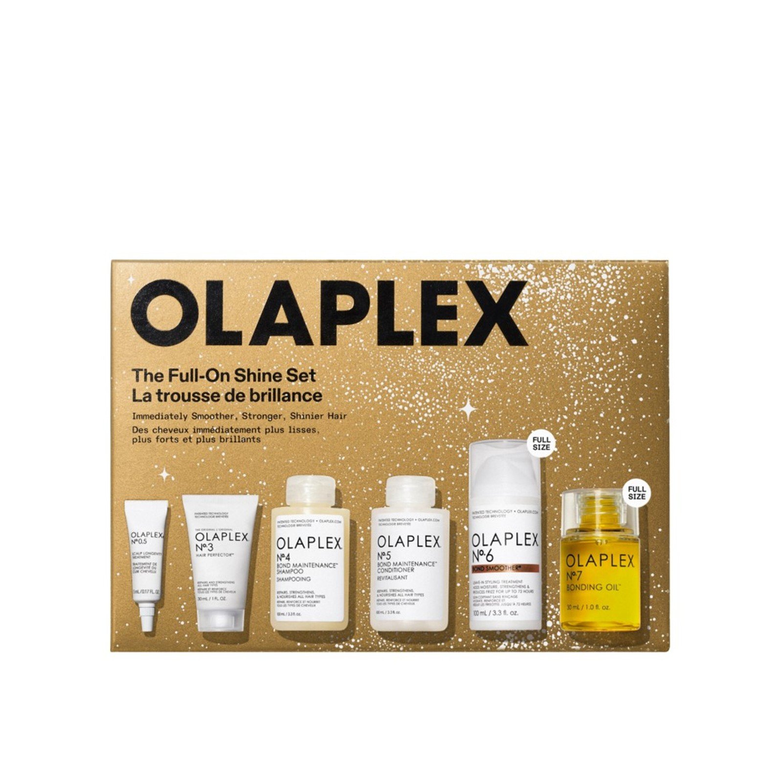 Olaplex shine set 5点 値下げ！ OLAPLEX The Full-On Shine Set Brazil