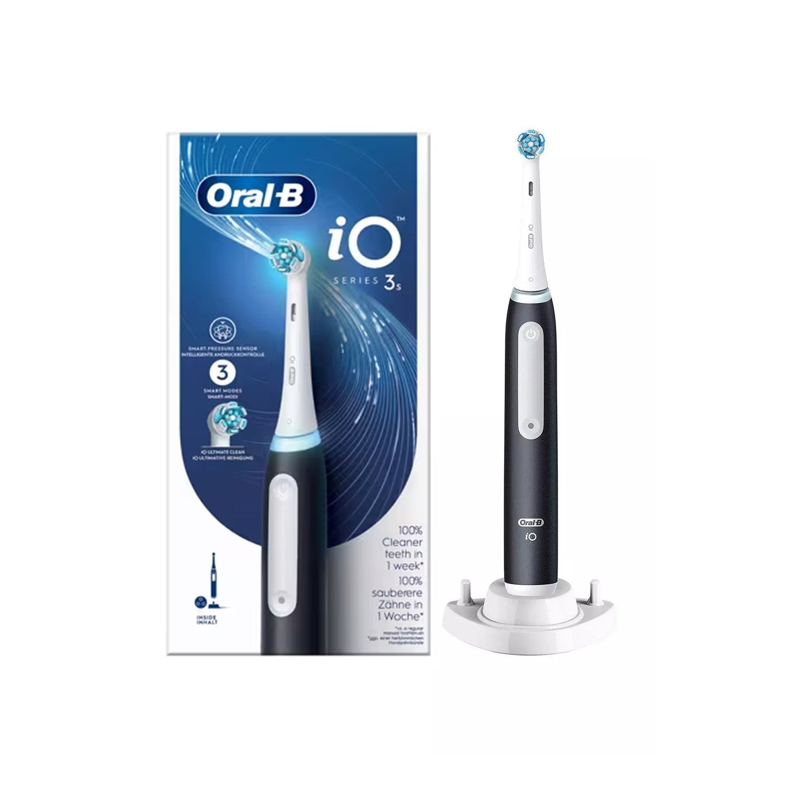 Oral-B iO™ Series 3S Black Electric Toothbrush USA