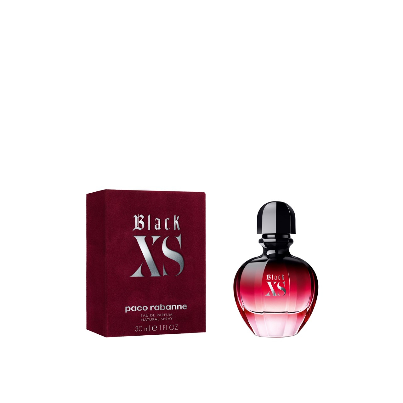 Black 30ml Women Paco oz) Eau de (1.0fl Buy For USA Rabanne · Parfum XS