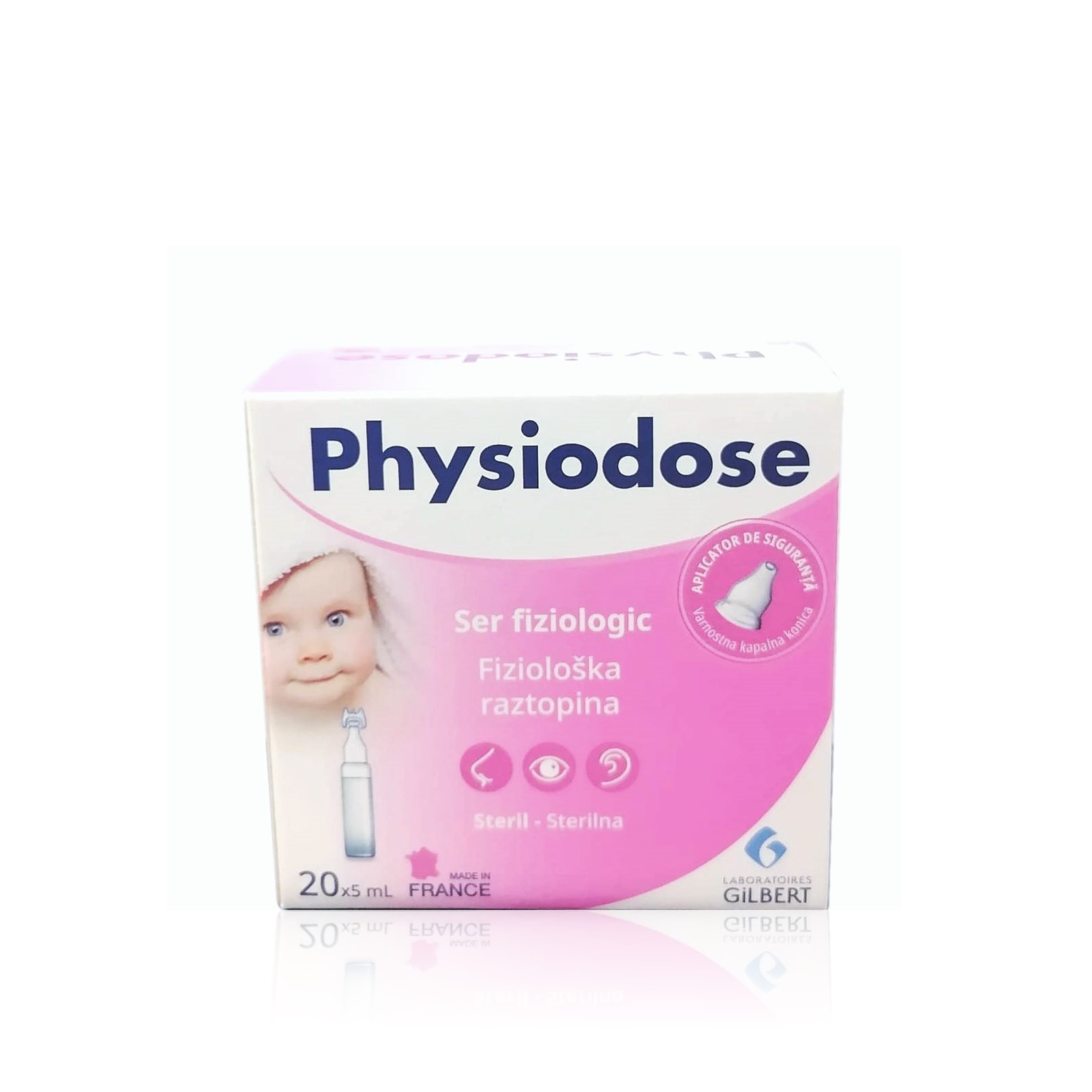 Physiodose Physiological Saline Solution 20x5ml (20x 0.17 fl oz)