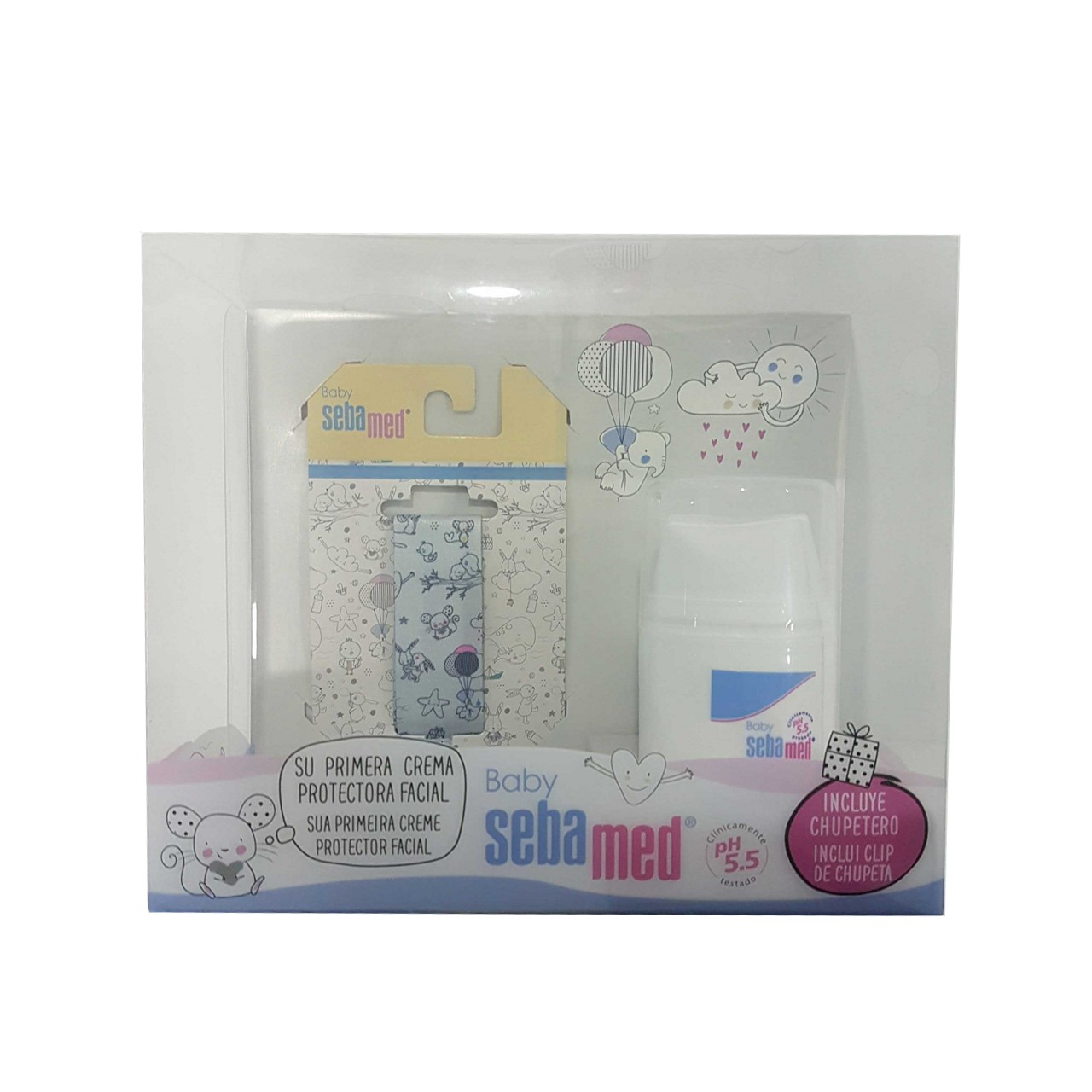 SEBAMED : BABY SEBAMED BABY BUBBLE BATH (PUMP) 1000 ml. + Baby Gift Set
