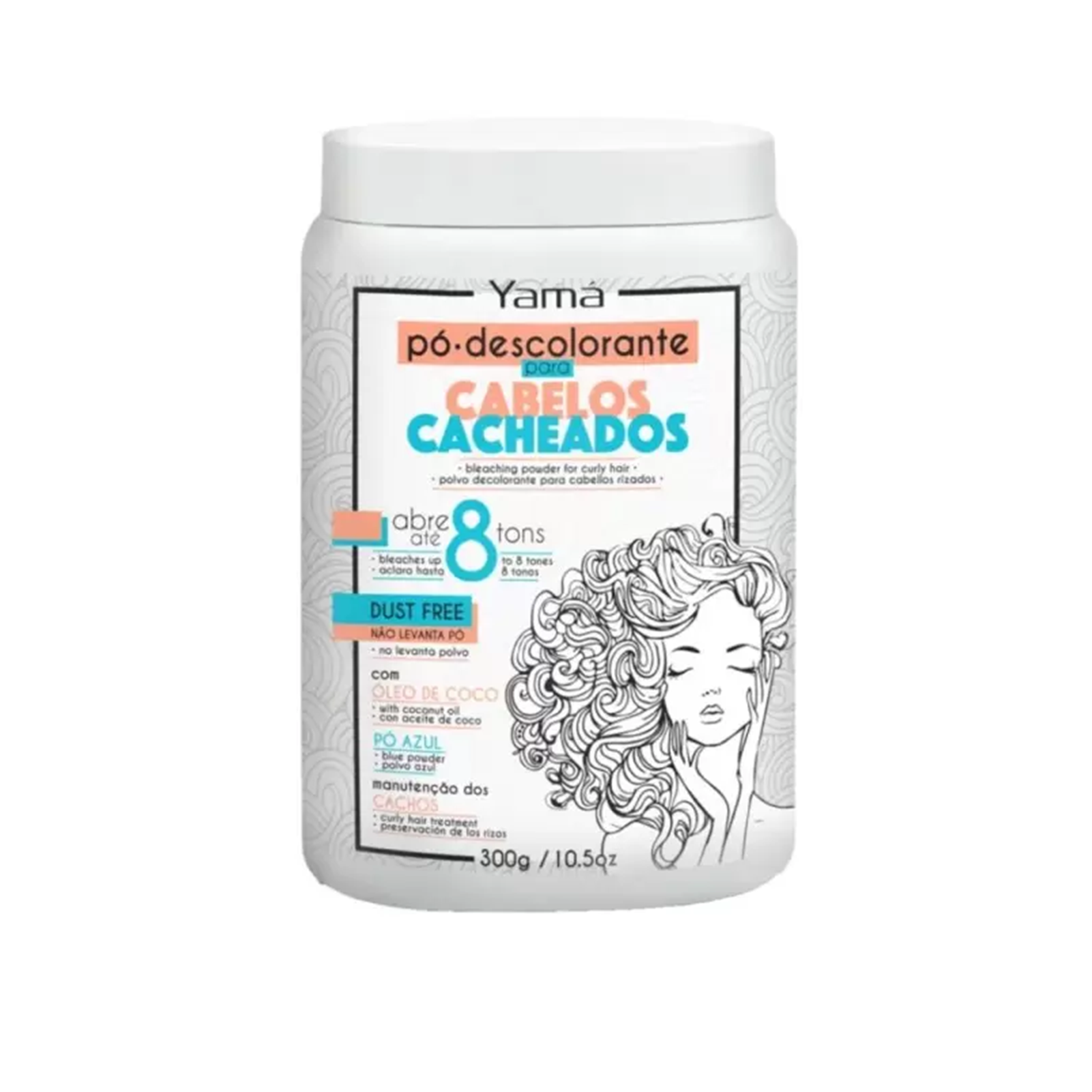 Buy Yamá Bleaching Powder For Curly Hair 300G · Oman