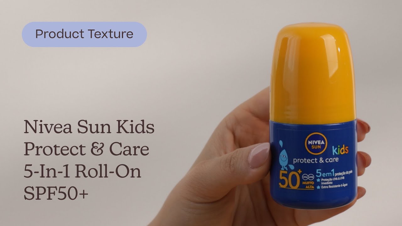 Nivea Sun Kids Protect & Care 5-In-1 Roll-On SPF50+ | Texture