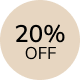 Brand of the Month · 20% OFF