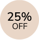 Featured Brand · 25% OFF