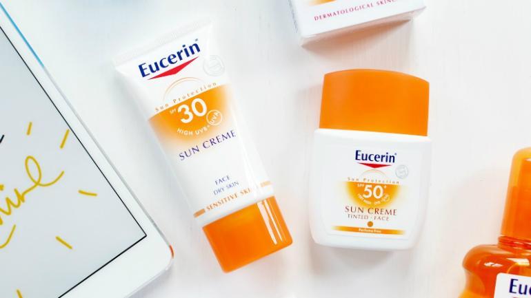 tiktok eucerin sunscreen