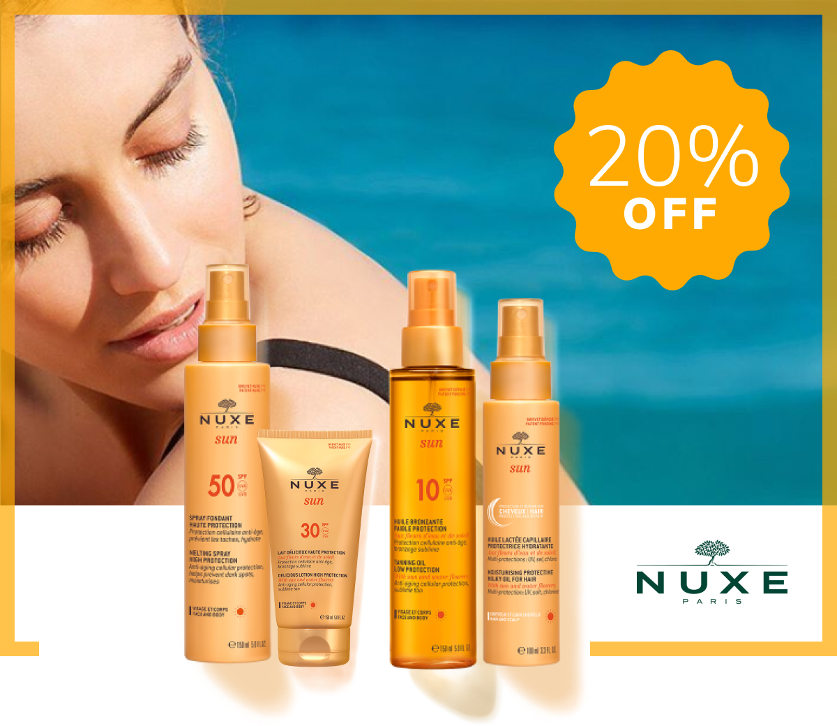 Nuxe Sunscreens Nuxe Sunscreens